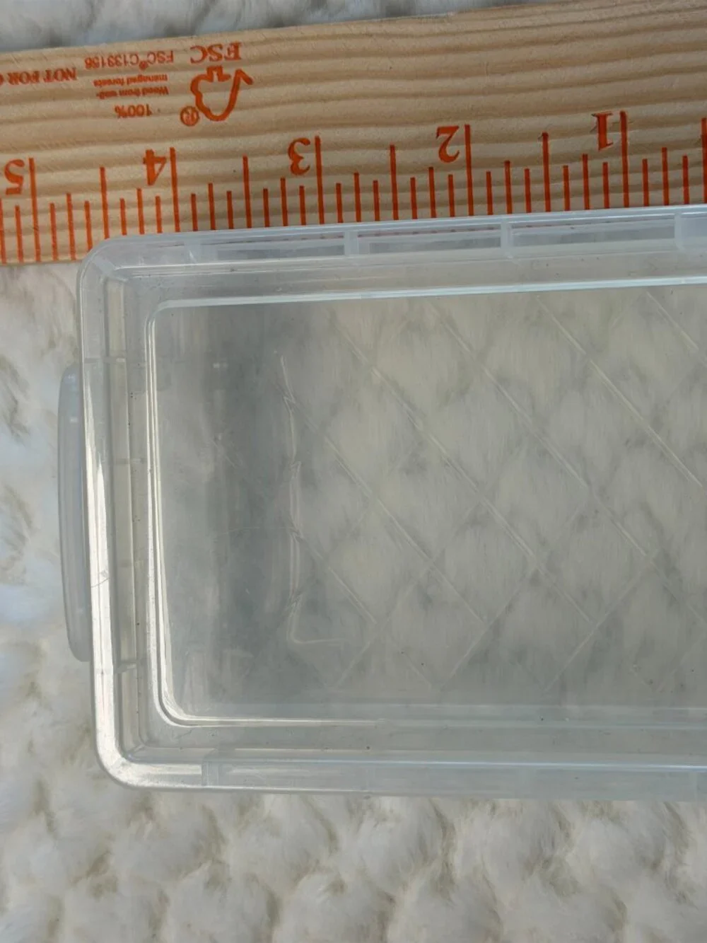 Super Stacker 3X4 Card Box Clear
